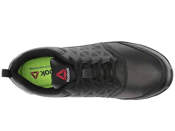 Reebok Sublite Cushion Work Leather Alloy Toe - Women's Black