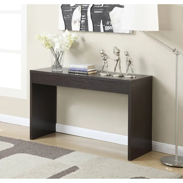 Porch & Den Bywater Franklin Console Table, Size: Black
