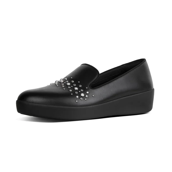 Fitflop Women's Audrey Pearl Loafer Black