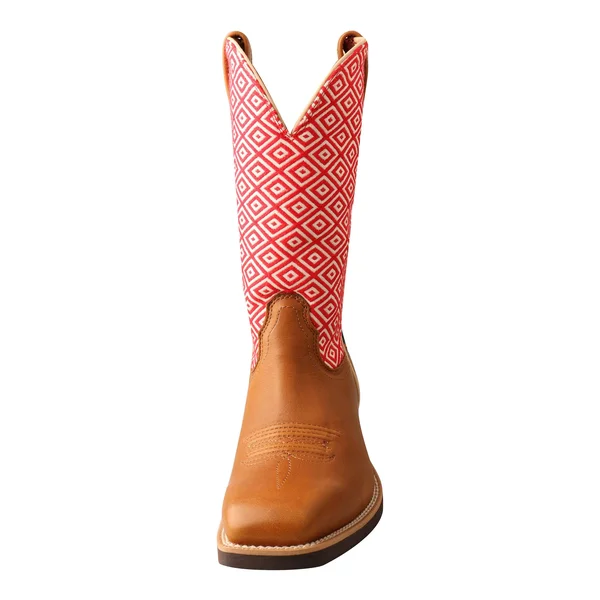 Twisted x Western Cowboy Women 11x22 Top Hand - Camel, Eco