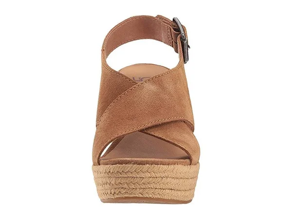 Ugg Harlow Women's Wedge Shoes Chestnut : 12 B