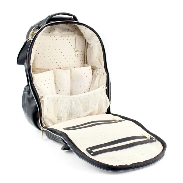 Itzy Ritzy - Jetsetter Black Boss Backpack Diaper Bag