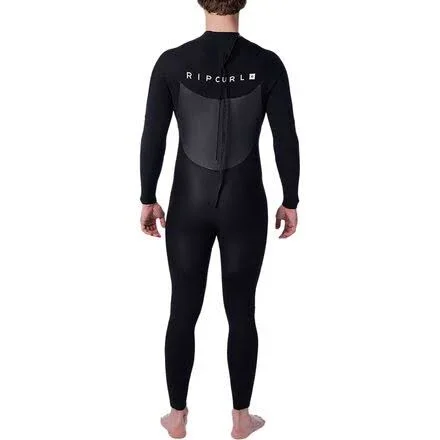 Rip Curl Omega 3/2 Back Zip Wetsuit - Black
