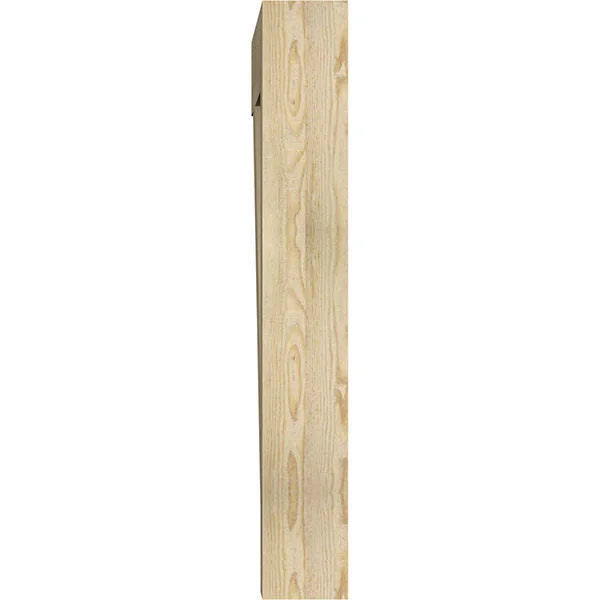 6x22W x 38x22D x 42x22H Traditional Block Rough Sawn BRACKET - Douglas Fir