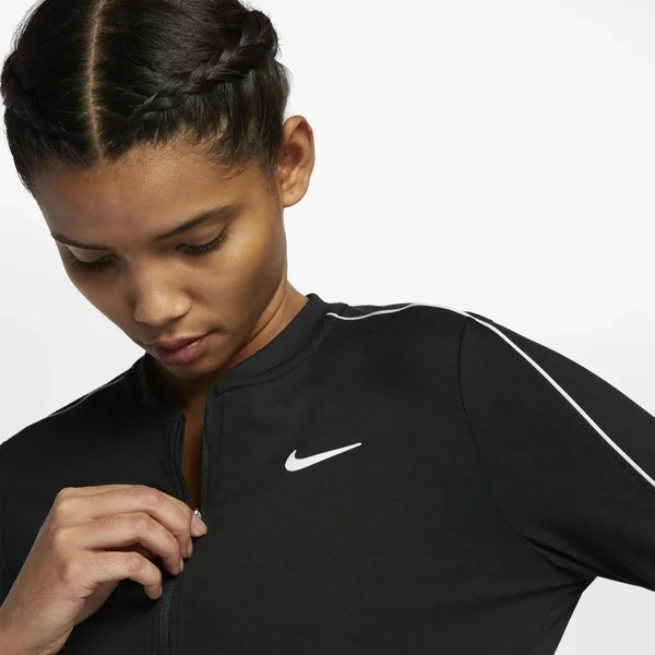 Nike Court Dry 1/2 Zip Top M - Black