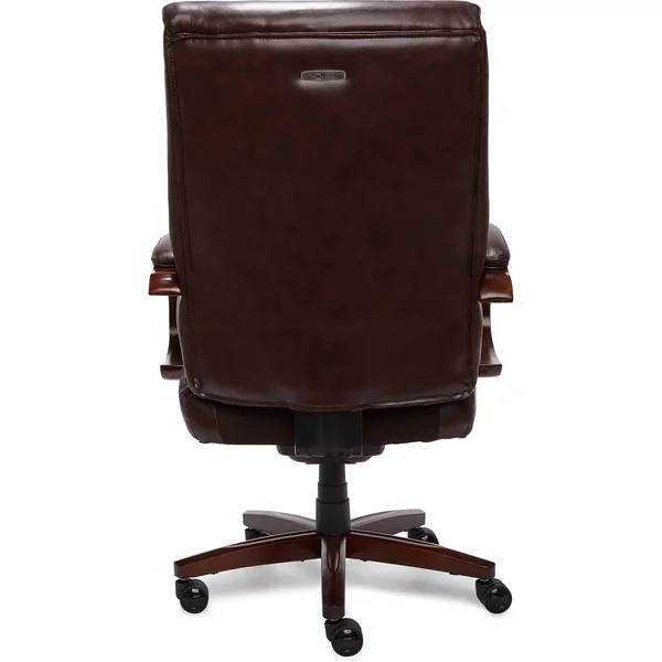 La-Z-Boy Edmonton Big and Tall Executive Office Chair, Coffee Brown