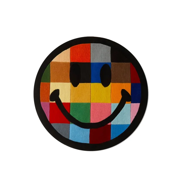 Chinatown Market Smiley Color Tile Rug 4ft - Multi, Feature