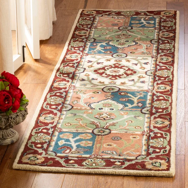 Safavieh Heritage HG925A 2&3x22 x 6&0x22 Runner Multi - Red Area Rug
