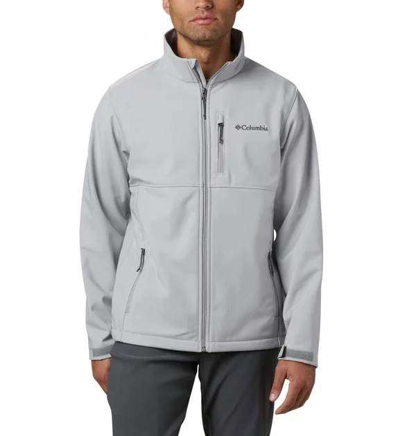 Columbia Men's Ascender Softshell Jacket - Tall - XLT - Grey