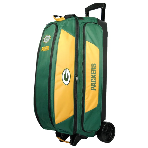KR NFL Triple Roller Green Bay Packers Bowling Bag
