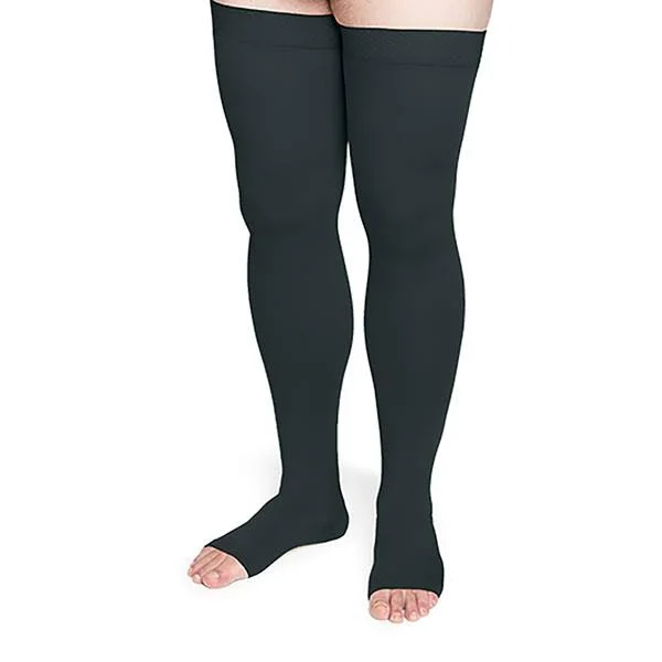 Sigvaris 552 Secure 20-30 mmHg Open Toe Thigh High - Beige, G3