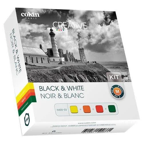 Cokin P Series Black and White Filter Kit H400-03 - 84 x 84 x 1.6mm