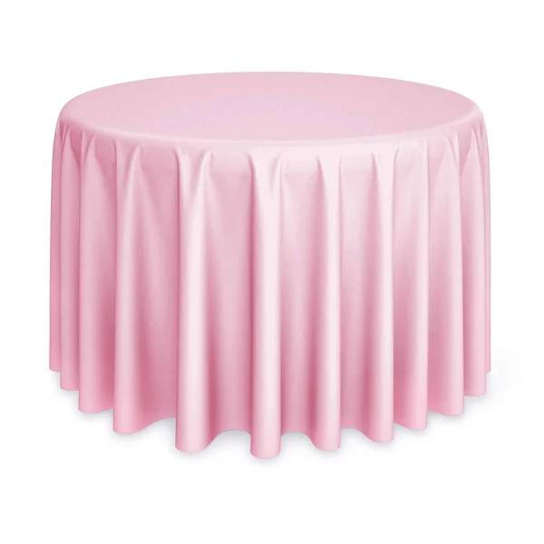 Lann&s Linens - 10 Premium 300cm Round Tablecloths for Wedding/Banquet/Restaurant - Polyester Fabric Table Cloths - Pink