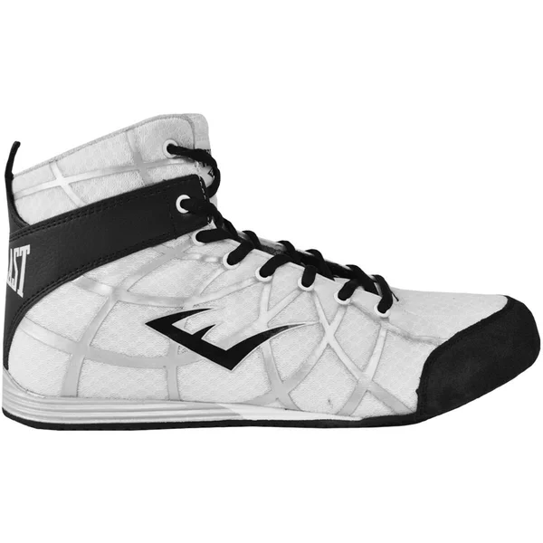 Everlast Grid Low Top Boxing Shoes-White Size 10