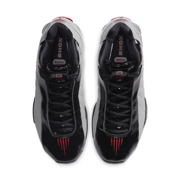Nike Shox BB4 &Black Metallic Silver& 7.5
