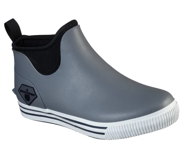 Skechers Men's Work Moltke WP Pull on Boot - Gray