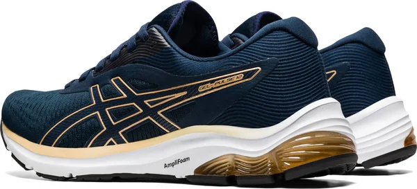 Asics Gel Pulse 12 Womens Running Shoes - Navy-7.5