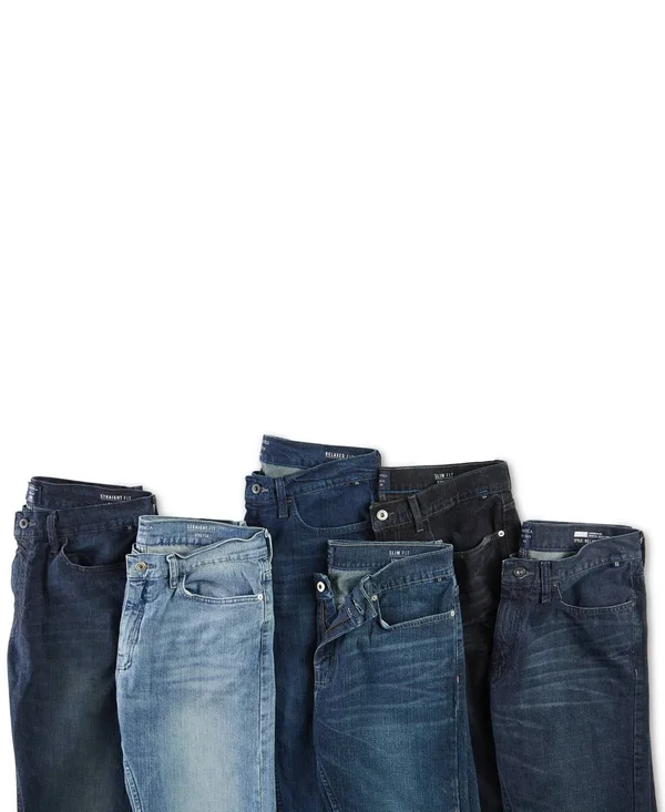 Nautica Men's Stretch Straight-leg Jeans - Pure Adriatic Sea