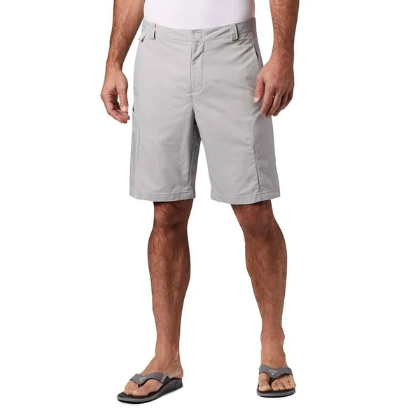 Columbia Men's PFG Buoy Water Shorts, Size: 36, Cool Grey