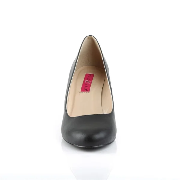 3x22 Wedge Pump - Black - 15 - Pleaser