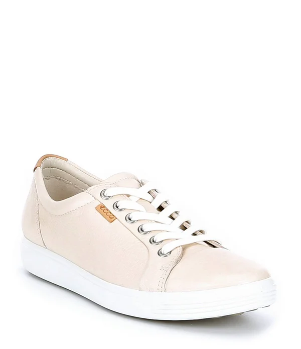 Ecco Women's Soft 7 Sneaker - Vanilla Metallic