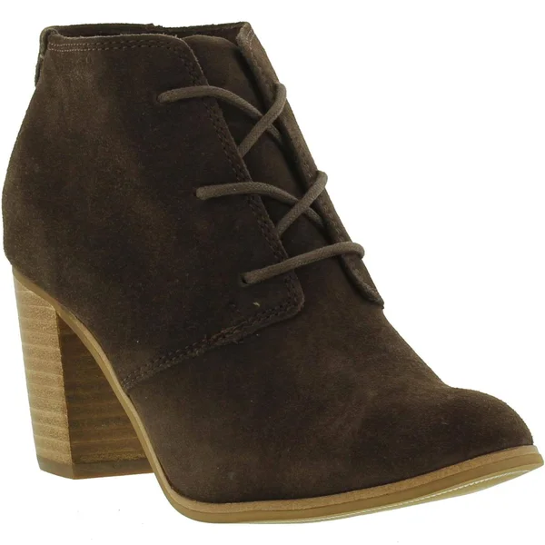 Toms Womens Lunata Lace Up Chukka Ankle Boots - UK 8