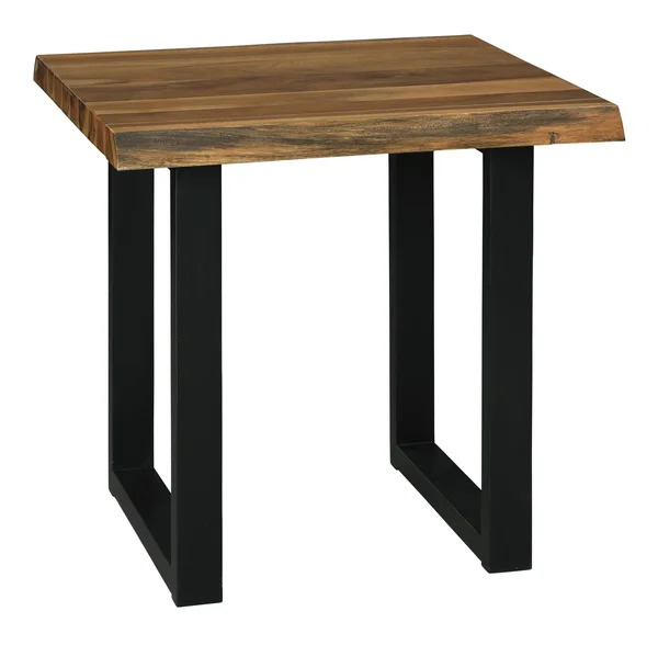 Design by Ashley Brosward Square End Table Two-Tone