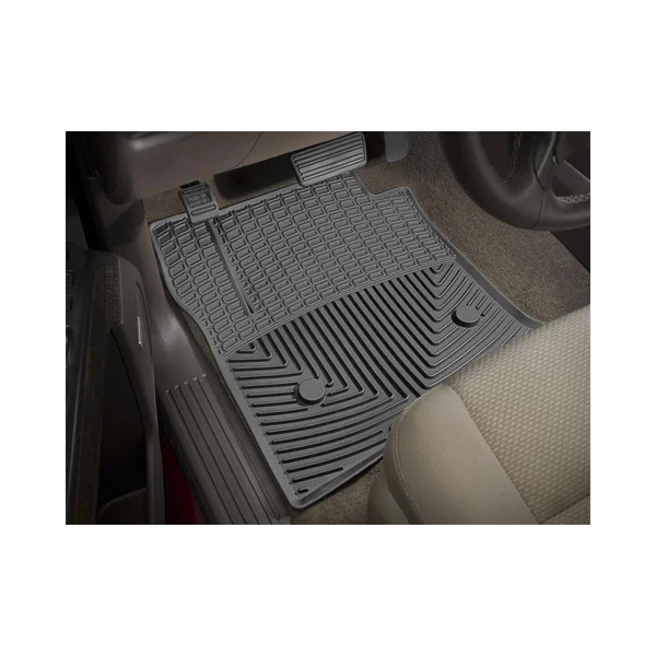 WeatherTech 06-11 Honda Civic Coupe/Si Coupe Front Rubber Mats, Black
