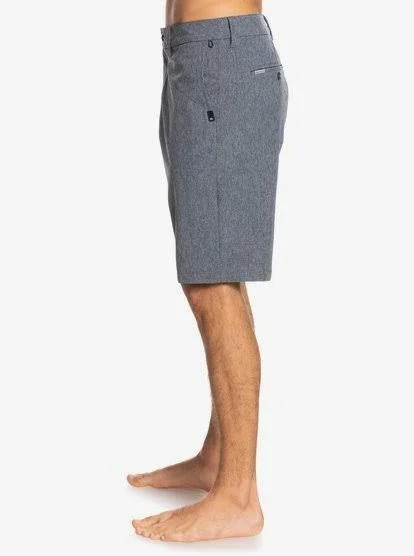 Quiksilver Union Heather Amphibian Hybrid Shorts - Navy Blazer - 42