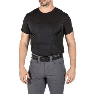 5.11 Tactical Cams Short Sleeve Baselayer, White - 41222-010-S
