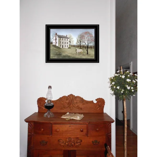 Spring at White House Farm by Billy Jacobs, Ready to Hang Framed Print, Black Frame