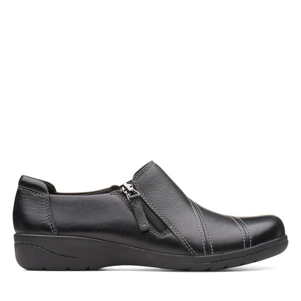 Clarks Cheyn Clay Women's Shoes, Size: 5.5, Black