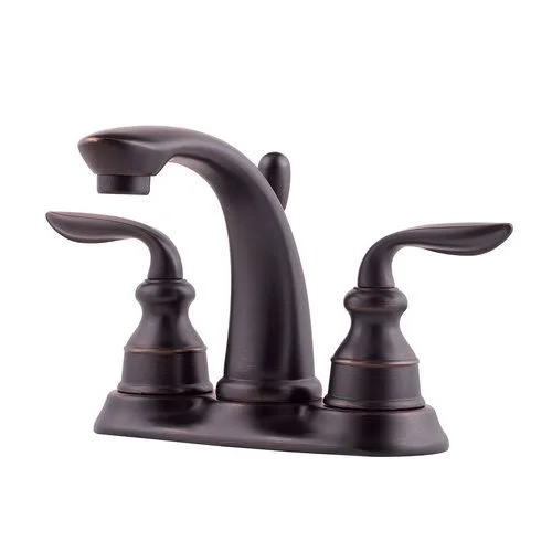 Pfister GT48-CB0K Avalon Brushed Nickel Two Handle Centerset Faucet