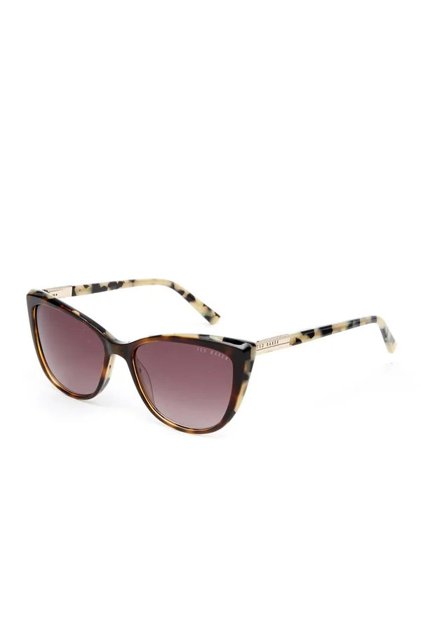 Ted Baker London 55Mm Cat Eye Sunglasses Tortoise One Size At Nordstrom Rack - Womens Cat Eye Sunglasses & Eyeware