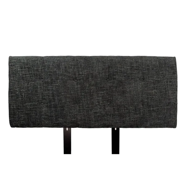MJL Designs Atlas Upholstered Headboard Midnight, Size: Queen