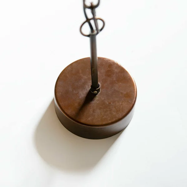 Milos Wood Bead Pendant