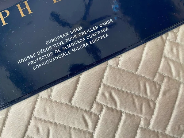 Ralph Lauren Greenwich Euro Sham - Vintage Silver