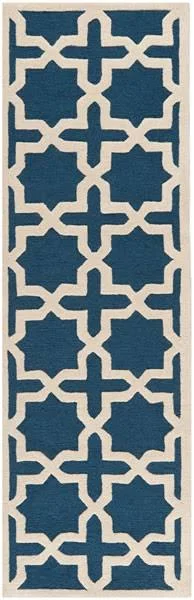 Safavieh Cambridge Navy Blue & Ivory 2&-6x22 x 18& Rug