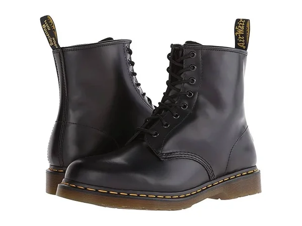 Dr. Martens 1460 8-Eye Boot, Adult, Size: 15, Black Smooth