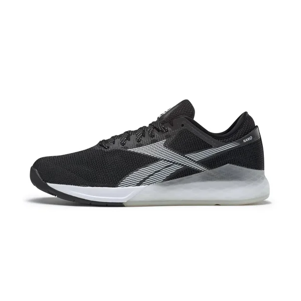 Reebok Nano 9 Black/White/Silver, Women's, Size: 11