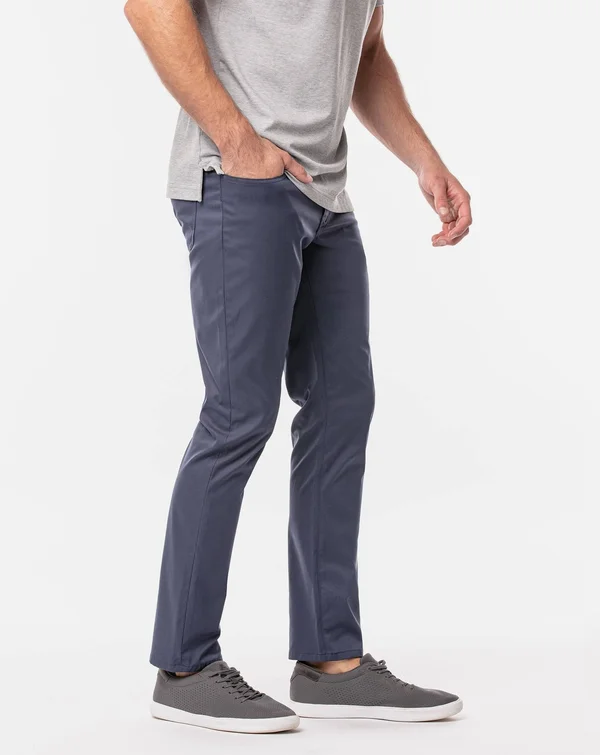 TravisMathew Men's Open to Close Golf Pants - Size 32, Blue