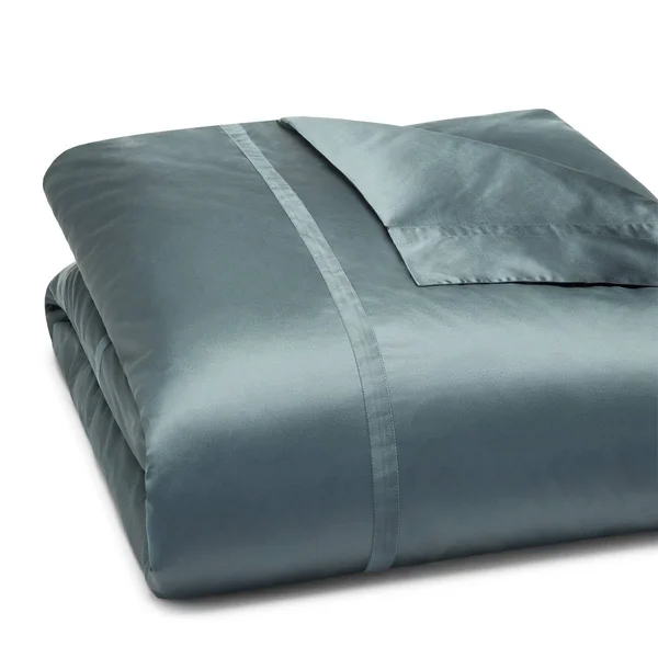 Matouk Nocturne - King Duvet Cover, Silver