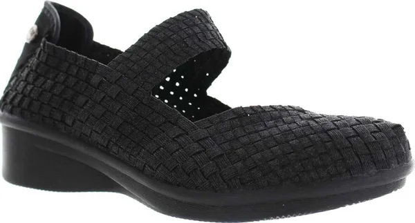 Bernie Mev Women's Charm Yael Mary Jane, Size: 37, Black Metallic