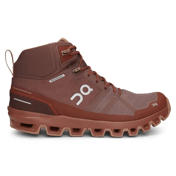 on Running Women's Cloudrock Waterproof Grape/Hazel - 5, M