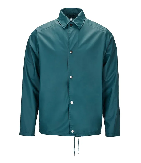 Rains Rain Coat Coach Jacket Green L/XL