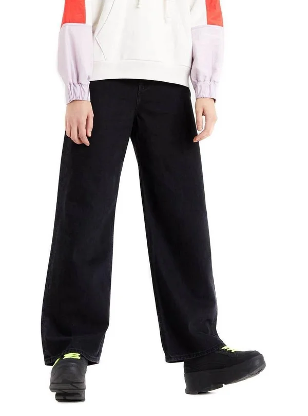 Levi&s High Loose - Black - Cropped Pants