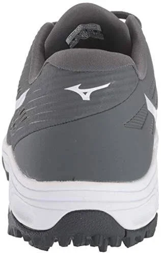 Mizuno Men's Ambition All Surface Low Turf Shoe - Gray/White - 15