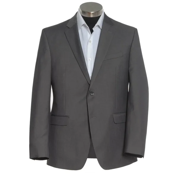 Mens Perry Ellis Suit SEPARATE Twill Jacket - Grey 40r Grey