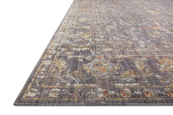 Loloi Harper Hh-02 5& x 7&6x22 Charcoal Rug