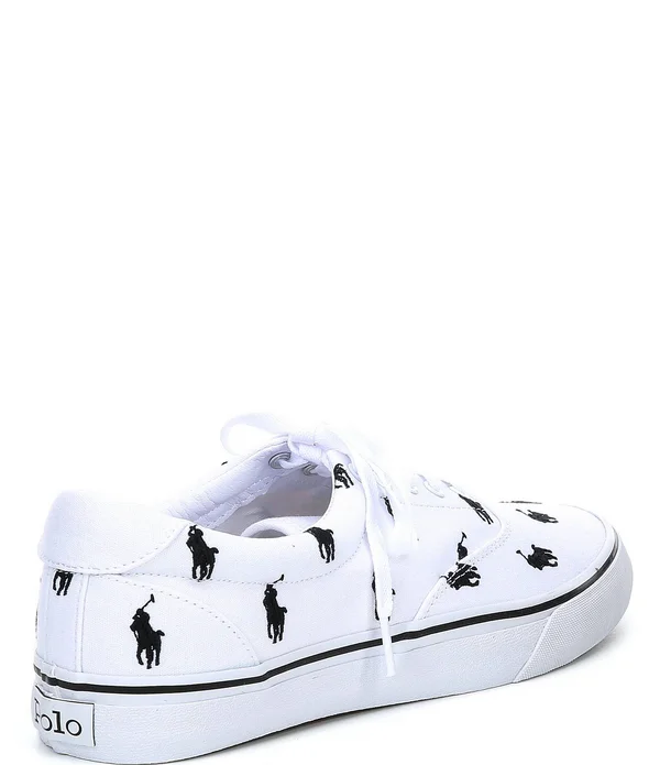 Polo Ralph Lauren Men's Thorton Embroidered Lace-Up Sneakers - 8M